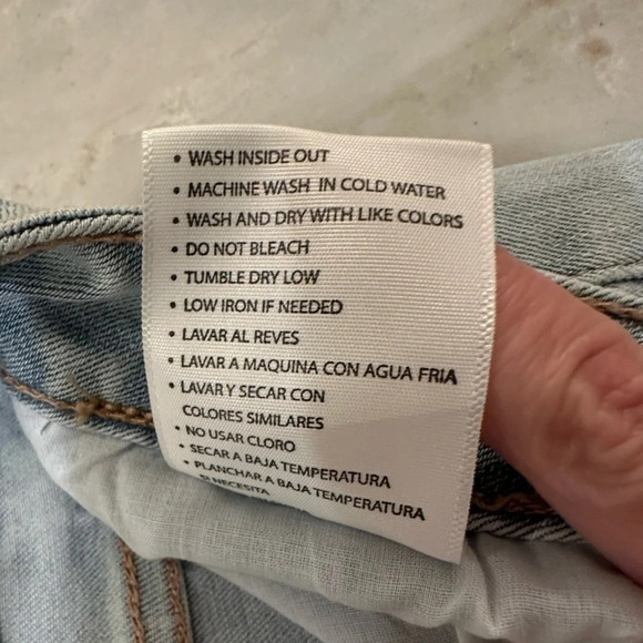 NWT KanCan Anya High Rise Super Skinny Jeans light wash distressed  Sz 11 / 29 - Picture 5 of 14